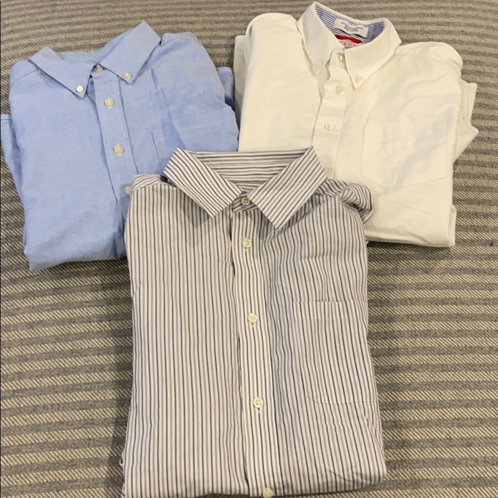 3 Long Sleeved Shirts